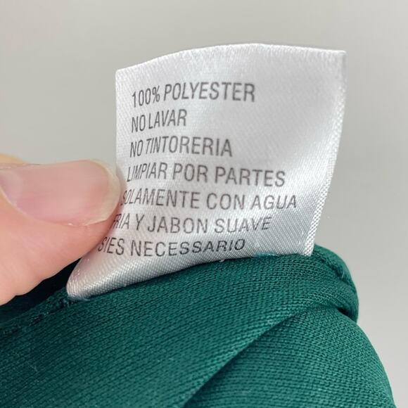 NWT New Mac Duggal One-Shoulder Asymmetric Cocktail Dress in Emerald Size 14 - Picture 11 of 12